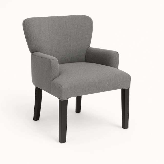 Silla matera con apoyabrazos (Antidesgarro Boss – Natural, Blancas)