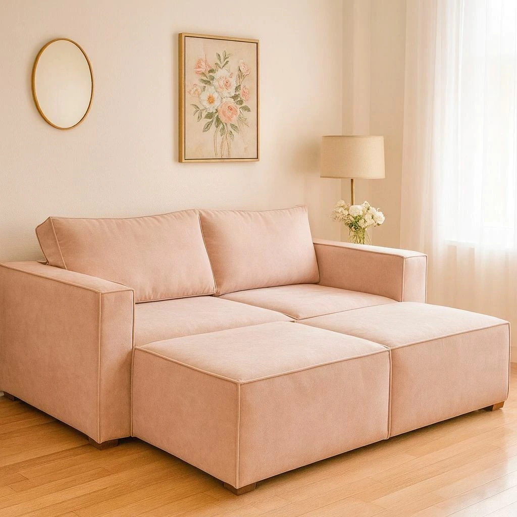 Sillón Cama Duo (200 metros, Pana cross – Black)