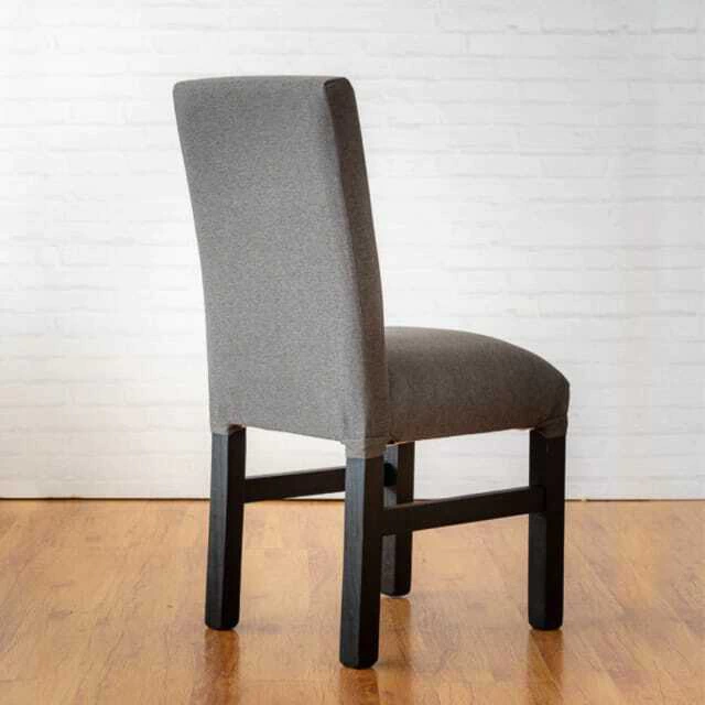 Silla tapizada (Pana cross – Black, Blancas)