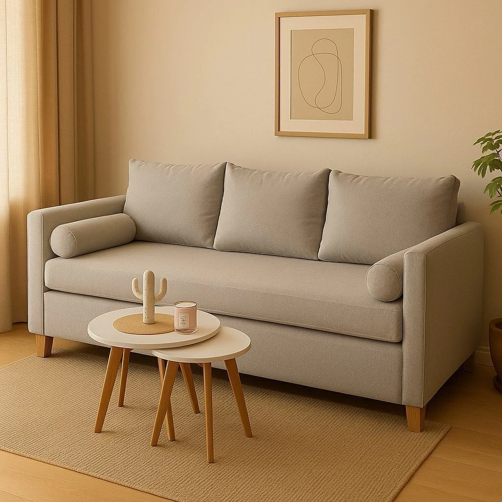 Sillón Roma (160x90, Pana cross – Black)