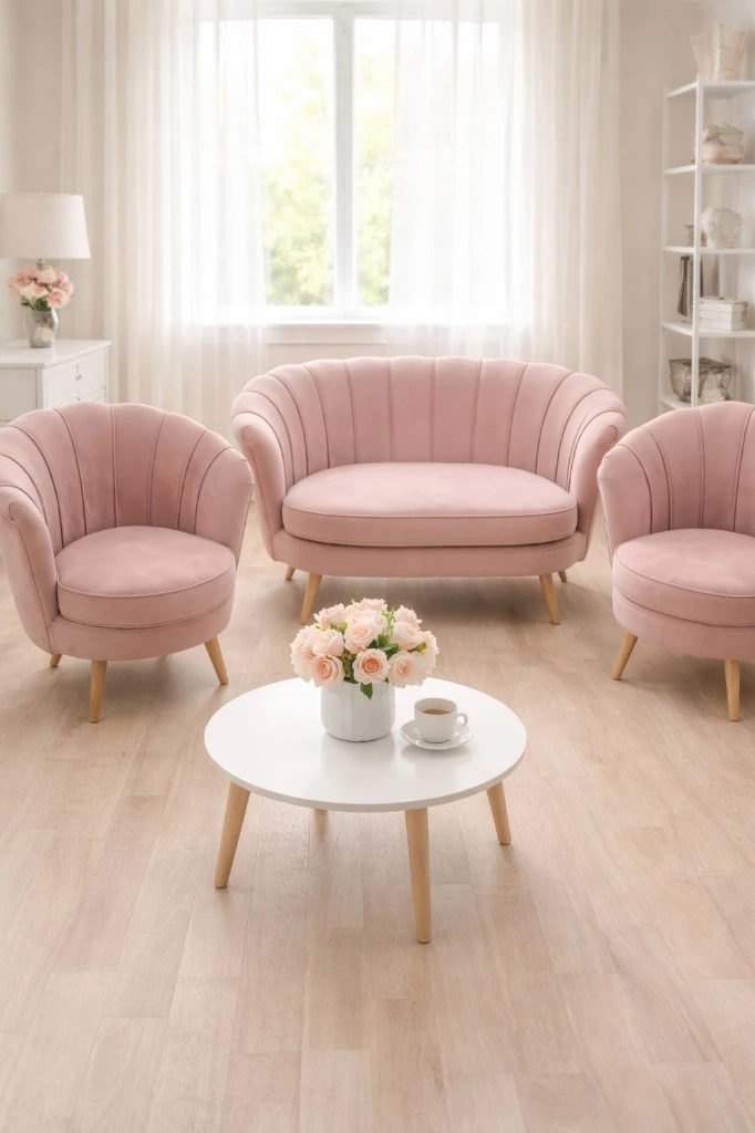 Sillón Shell dos cuerpos (Pana cross – Black)