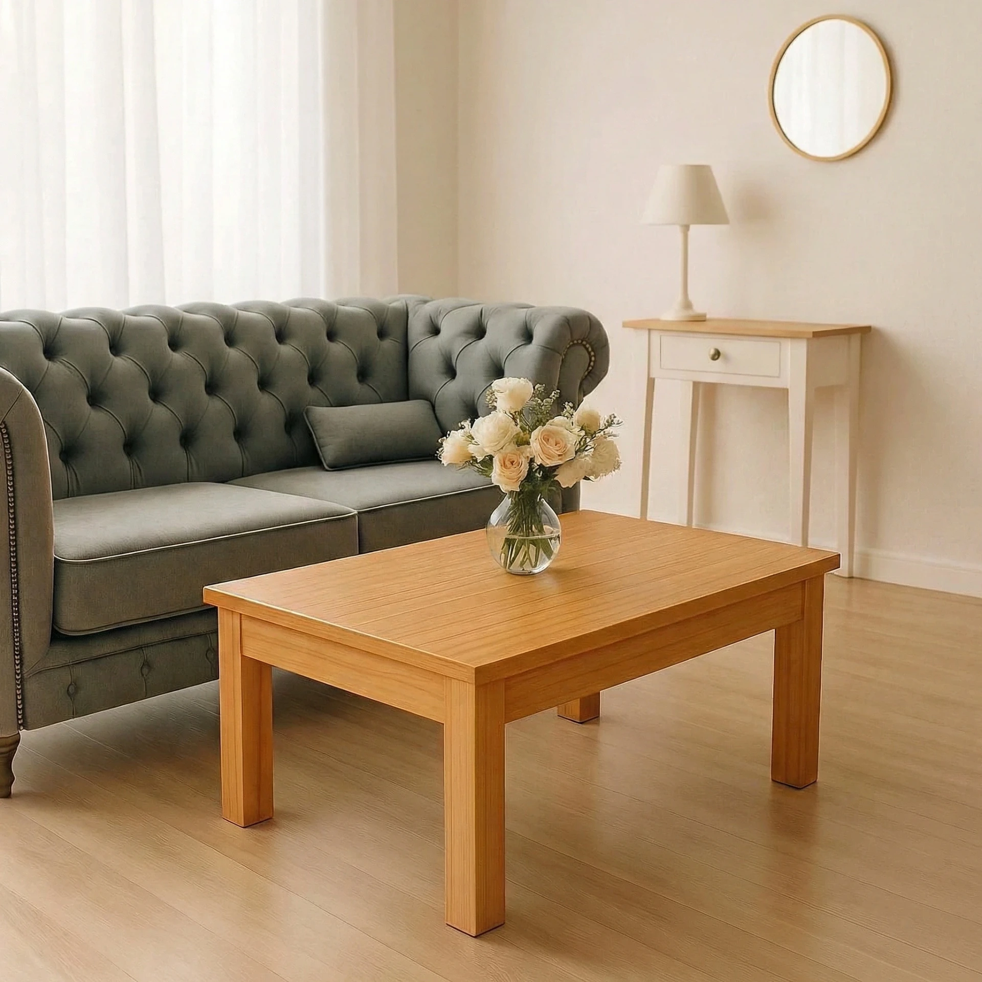 Mesa Ratona 120x80 Blanca