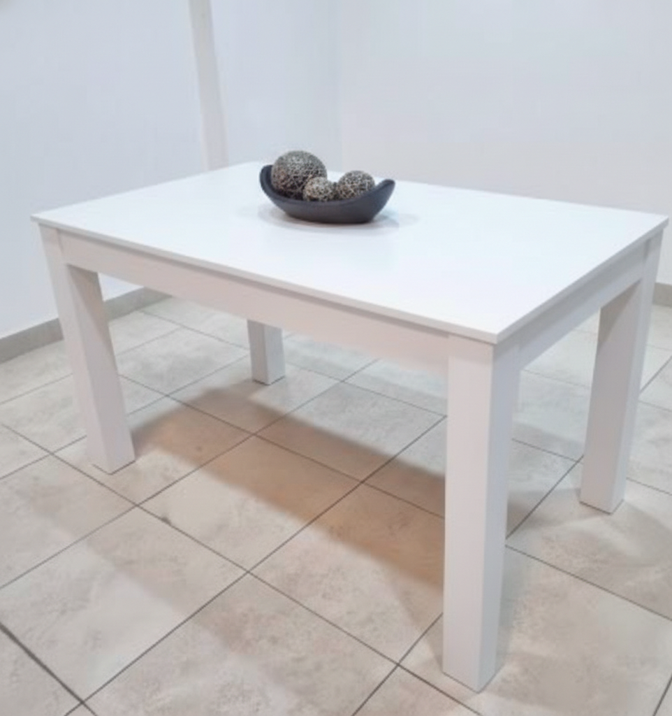 Mesa extensible 160 toda blanca Outlet