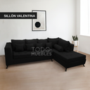 Sillón Valentina placa lisa