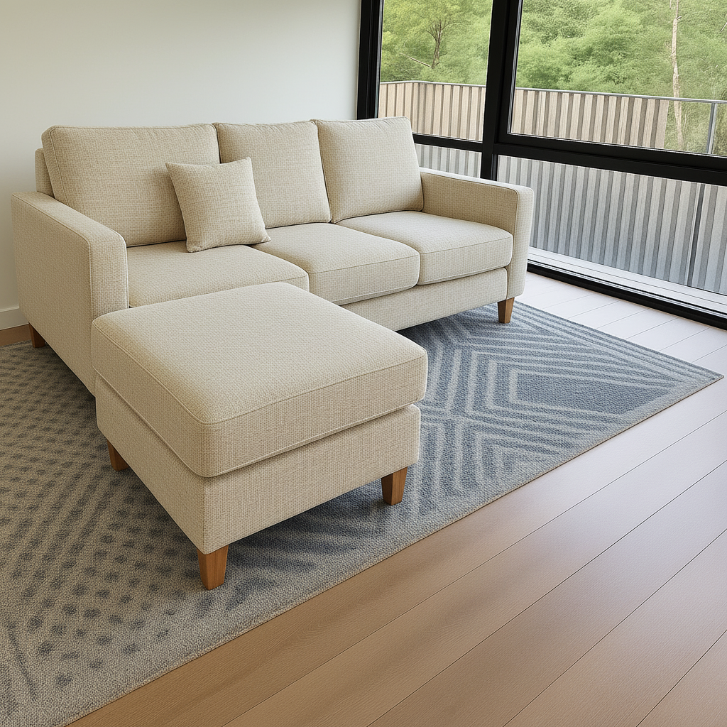 Sillon italiano dos placas (160x90, Pana cross – Black, Con apoyabrazos)